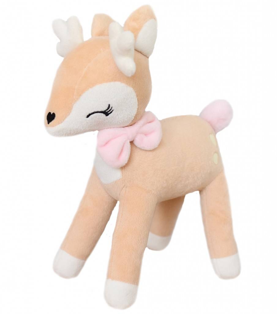 Plush Deer with bow from Melootka | All Products Melootka™ Plush Toys ...