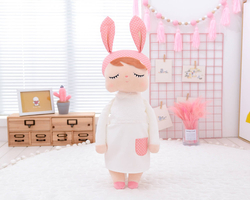 Metoo doll in a white dress 70cm, XL size