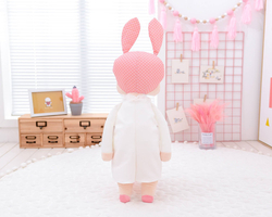 Metoo doll in a white dress 70cm, XL size