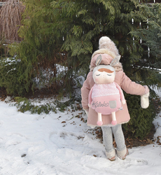 Metoo Backpack Pink Angela doll