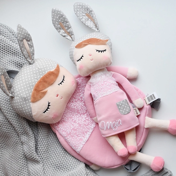 Metoo Backpack Pink Angela doll