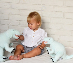 Mint Plush Dinosaur Tyrannosaurus Rex- M size