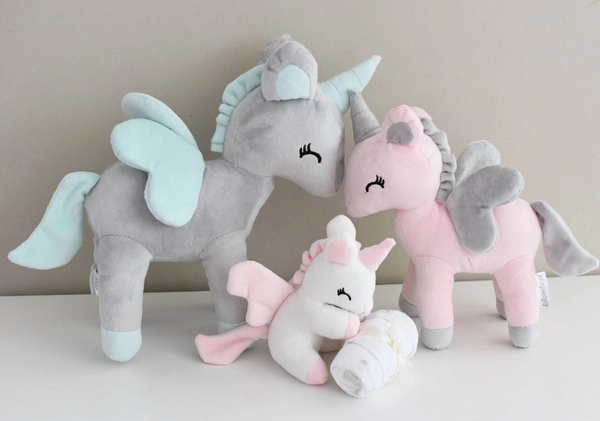 Plush Pink Unicorn M size