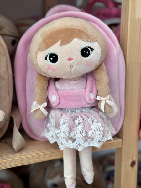 Backpack Metoo with Removable Plush doll - Boho Girl