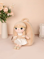 Backpack Metoo with Removable Plush doll - Angel Girl