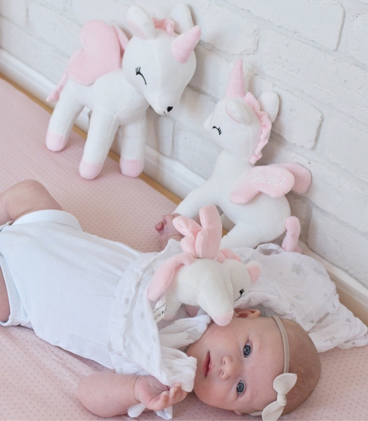 Plush White Unicorn L size