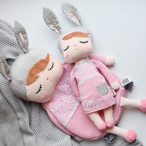 Metoo Backpack Pink Angela doll