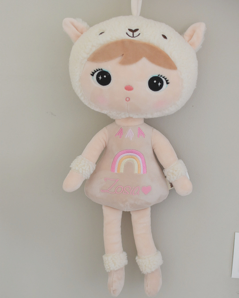 Boho Beige Llama Metoo