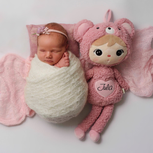 Pink teddy bear 50cm