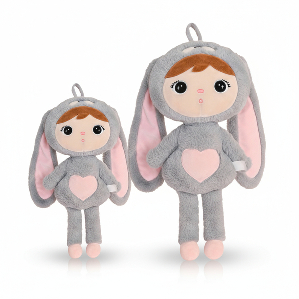 Grey/pink rabbit 70cm