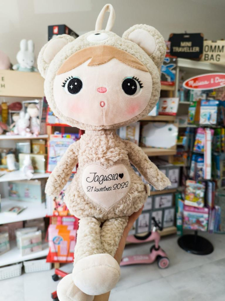 Metoo Beige Bear 50cm