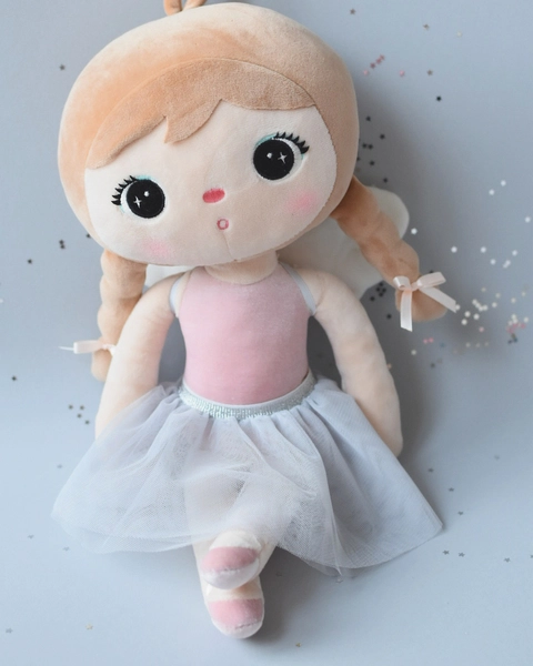Tulle skirt - Gray - clothes for a doll