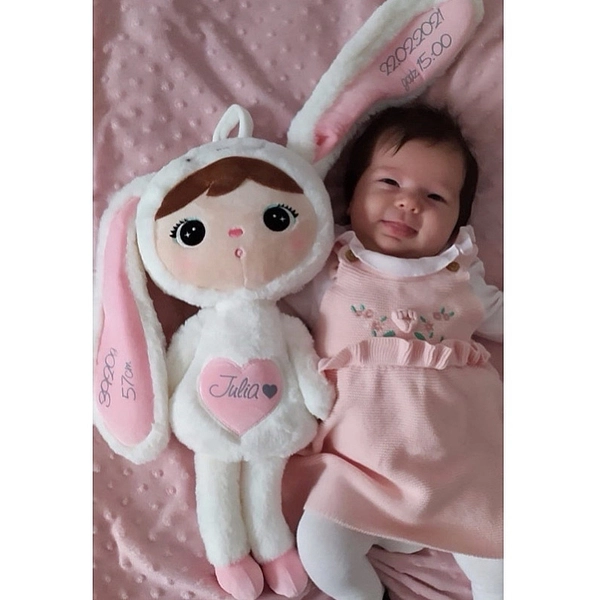 White Metoo Bunny 50cm