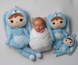 Metoo SkyBlue Rabbit 70cm