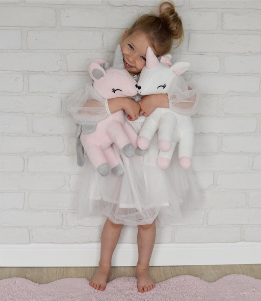 Plush Pink Unicorn L size