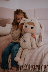 Light Beige Rabbit 70 cm - Metoo doll 