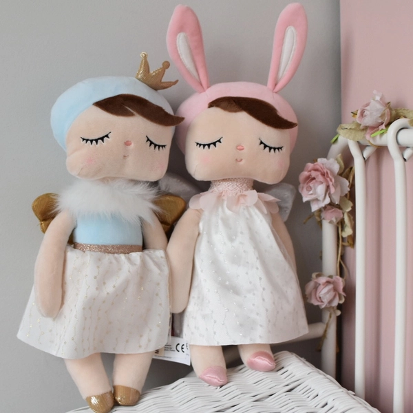 Metoo Angel doll in a white dress