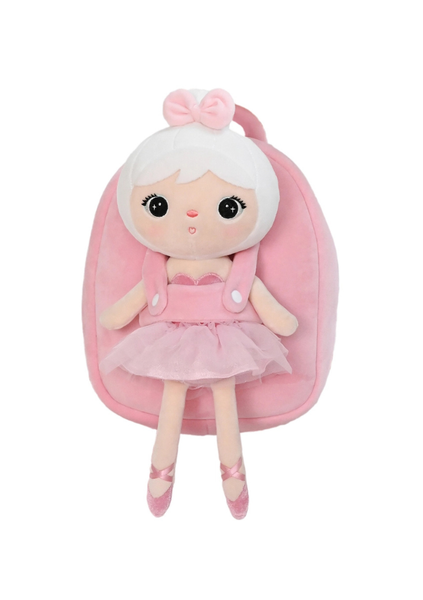 Backpack Metoo with Removable Plush doll - Ballet Girl