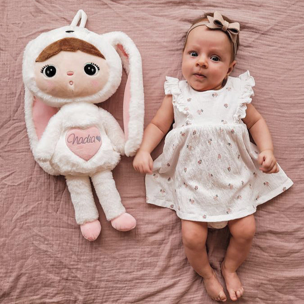 White Metoo Bunny 50cm