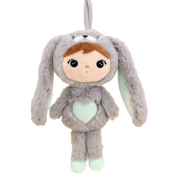 Metoo Grey/Mint Bunny 30cm