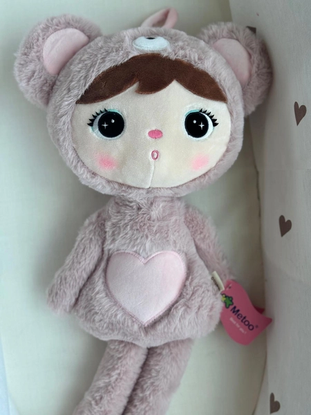 Metoo Powder Pink Bear 46cm