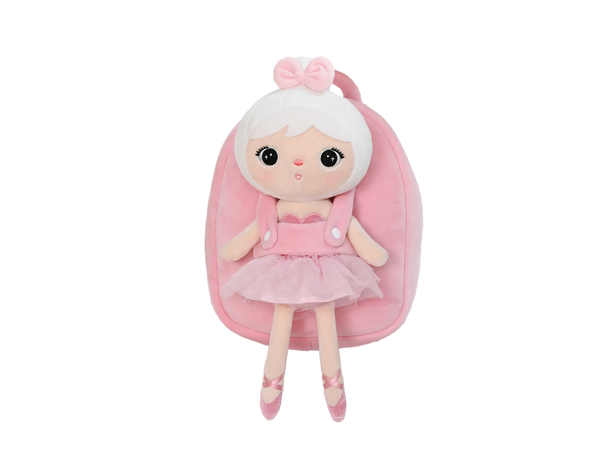 Backpack Metoo with Removable Plush doll - Ballet Girl