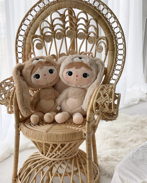 Light Beige Rabbit 50cm Metoo