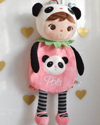 Metoo Backpack Panda Doll