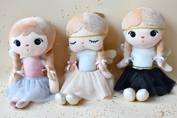 Tulle skirt - Gray - clothes for a doll