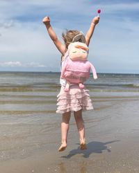 Metoo Backpack Pink Angela doll