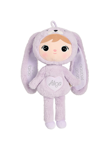 Lilac Rabbit 50cm Metoo