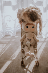 Light Beige Rabbit 70 cm - Metoo doll 