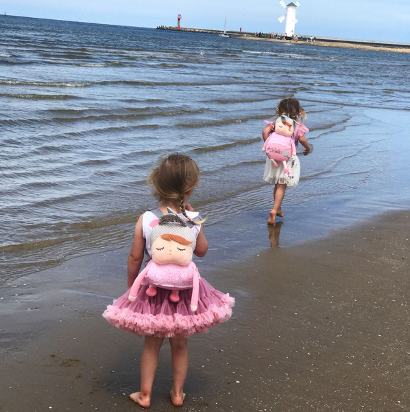 Metoo Backpack Pink Angela doll