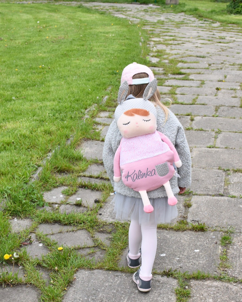 Metoo Backpack Pink Angela doll