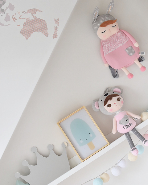 Metoo Backpack Pink Angela doll