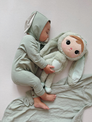 Sage green Rabbit 50cm Metoo