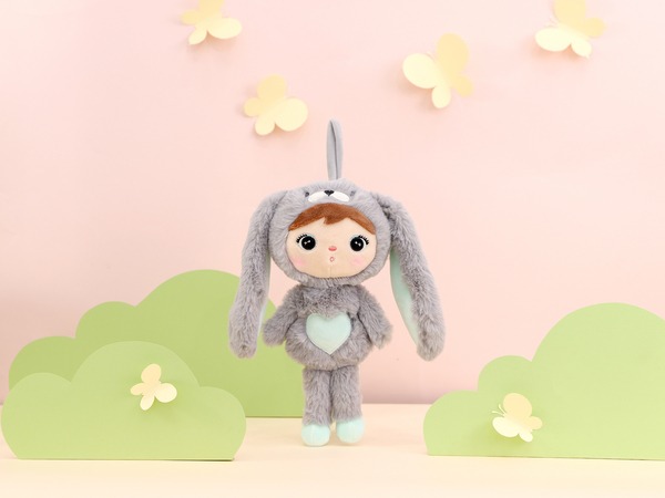 Metoo Grey/Mint Bunny 30cm