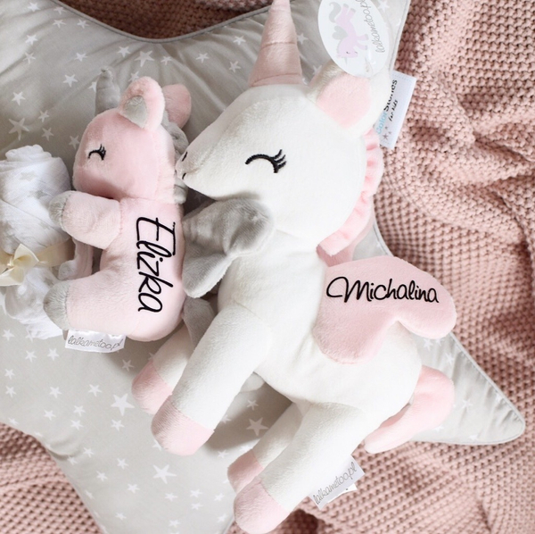 Plush White Unicorn L size