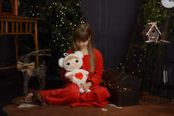 Metoo Polar Bear with heart