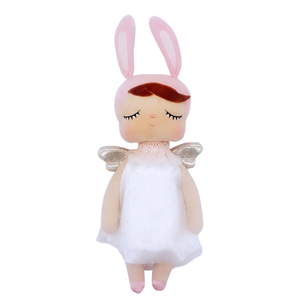 Metoo Angel doll in a white dress