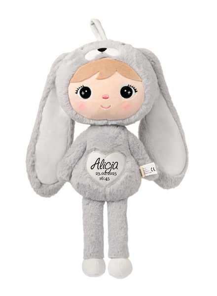 Silver grey Rabbit 70 cm - Metoo doll