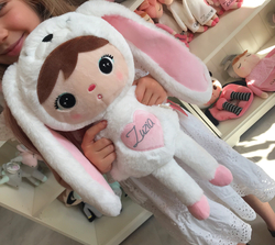 White Metoo Bunny 50cm