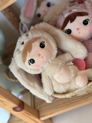 Metoo Light Beige Bunny 30cm