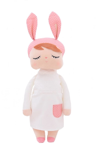 Metoo doll in a white dress 70cm, XL size