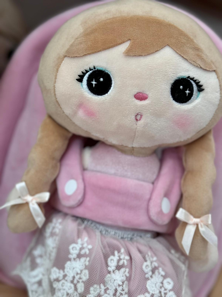 Backpack Metoo with Removable Plush doll - Boho Girl