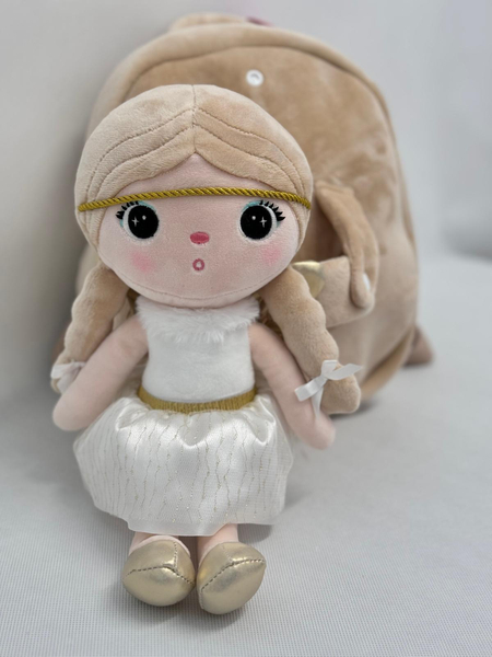 Backpack Metoo with Removable Plush doll - Angel Girl