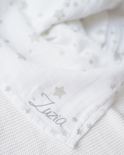Muslin Swaddle Blanket - 120x120cm - Melootka