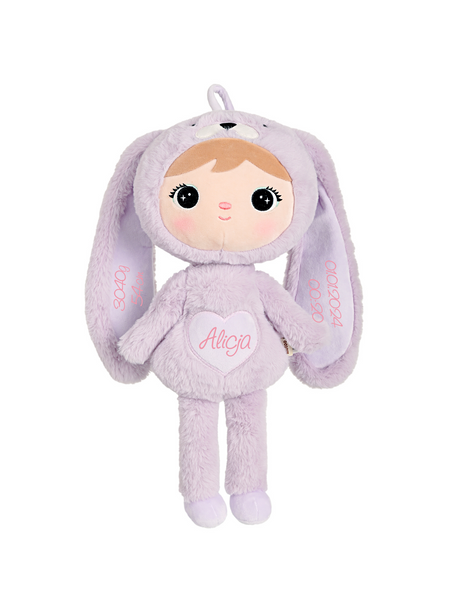 Lilac Rabbit 50cm Metoo