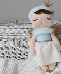 Metoo Angel doll with a crown