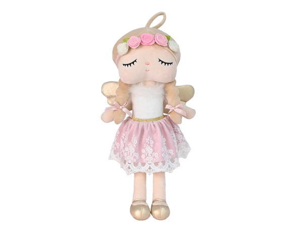 Metoo doll with a colorful wreath 48cm